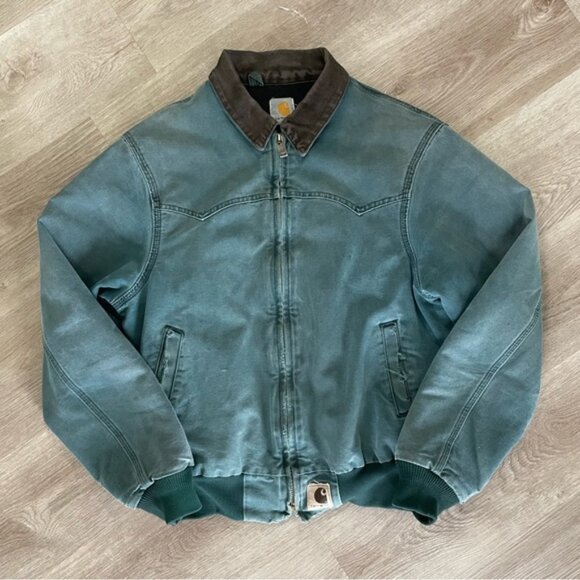 Carhartt Men's Green Jacket - Picture 1 of 13